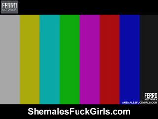 Explicit dirty film film Scene Featuring Appealing Alexia, Bianca, Izabelli Brought By Shemales Fuck Girls